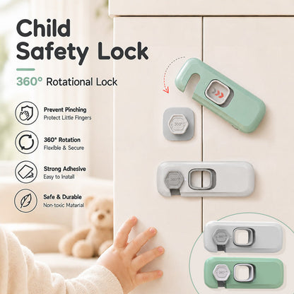 👶🔒 Koelkast Veiligheidsslot – Bescherm Nieuwsgierige Kinderhandjes! ❄️✨