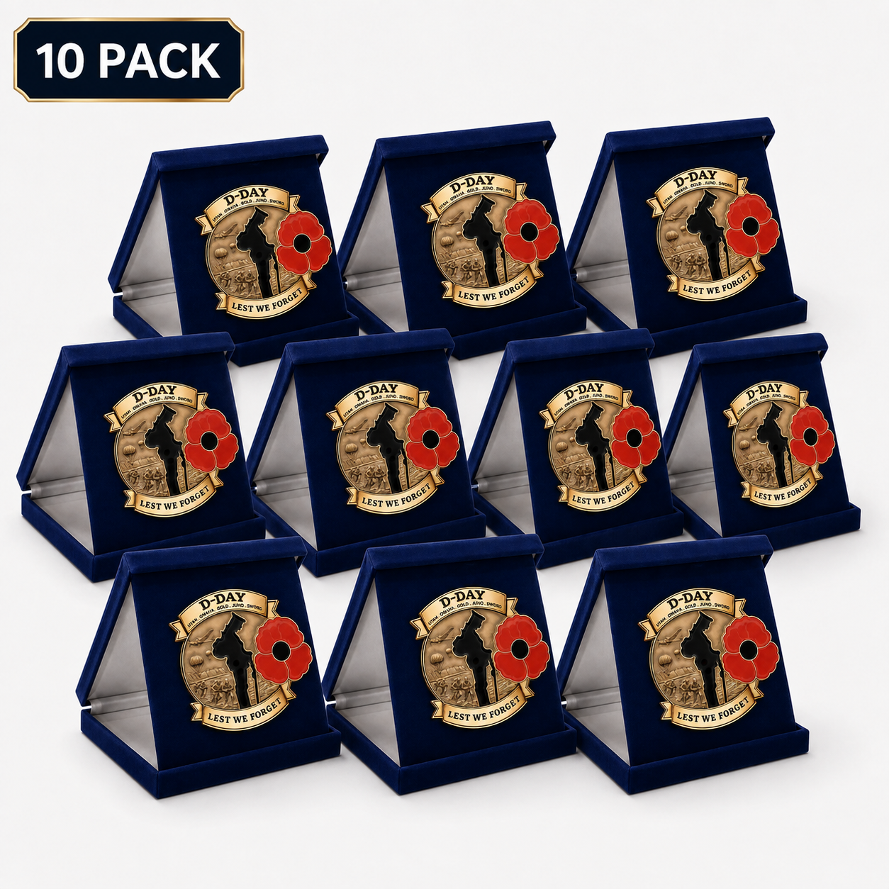 Limited Edition 80th Anniversary Commemorative Brooch