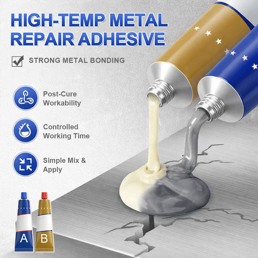 ⏰Wekelijkse speciale aanbieding: 2 halen, 1 gratis🔧 Hittebestendige metaalreparatielijm
