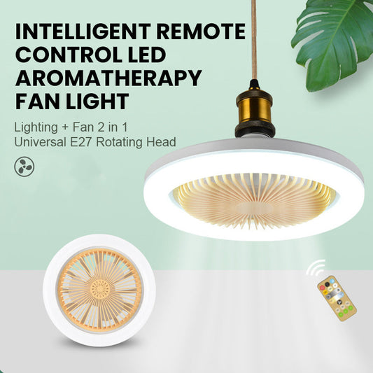 Intelligente Afstandsbediening Led Aromatherapy Fan Light