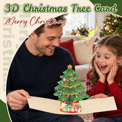 🎄🎁 3D Pop-up Kerstkaart – Unieke Papierkunst als Tijdloos Aandenken