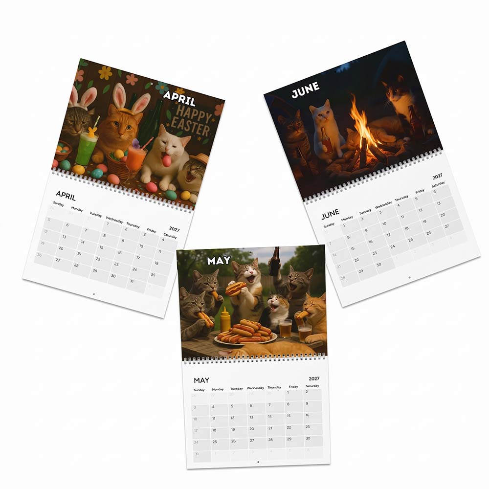 🍺🐱Kalender ‘Drunk Cats 2027’