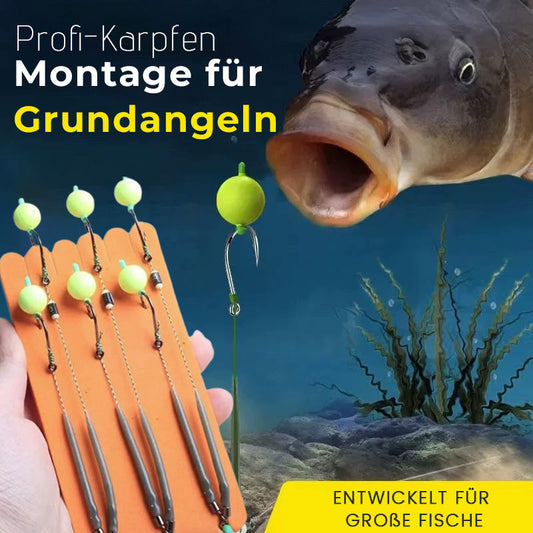 Professionele karper rig voor bodemvissen | Voor karper, graskarper & CO.
