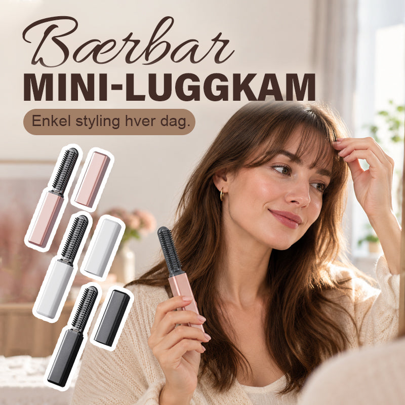 ✨💇‍♀️ Fin Lugg Draadloze Mini Ponykam – Perfecte Pony's, Overal!