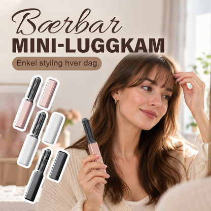 ✨💇‍♀️ Fin Lugg Draadloze Mini Ponykam – Perfecte Pony's, Overal!