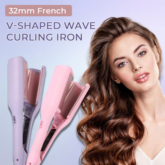 ⏰Wekelijkse speciale aanbieding: 47% korting🎀32 mm Franse V-vormige krultang