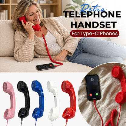 ☎️📱 Retro Telefoonhoorn voor je Smartphone – Geef Elk Gesprek een Vintage Touch!