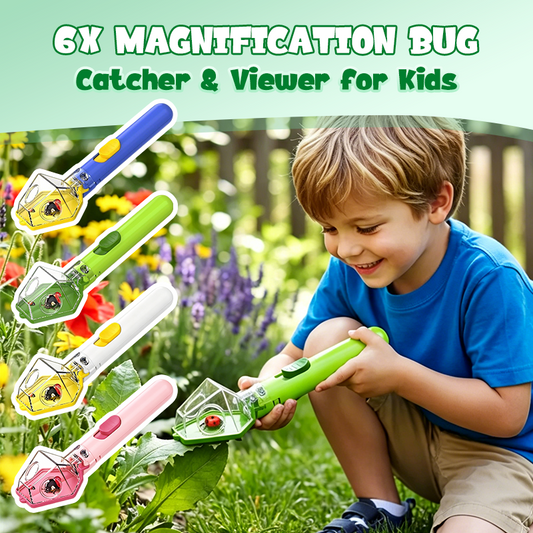 Ontdek Kleine Wonderen met 6x Vergroting! 🐛🔬🌿