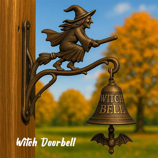 🧙‍♀️Laat uw gasten al bij de deur door magie worden verwelkom🔔Heksenklok