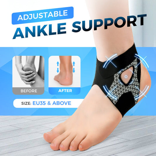 🏃Verstelbare elastische enkelbrace - Ondersteuning en bescherming voor uw actieve levensstijl