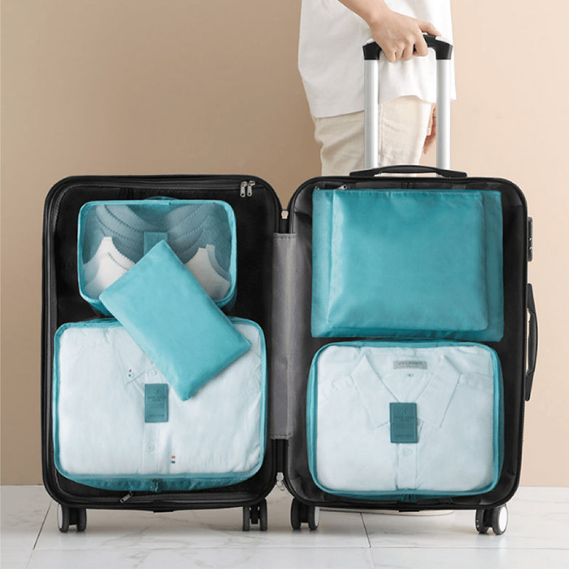 Draagbare inpakblokjes voor bagage - 6 stuks
