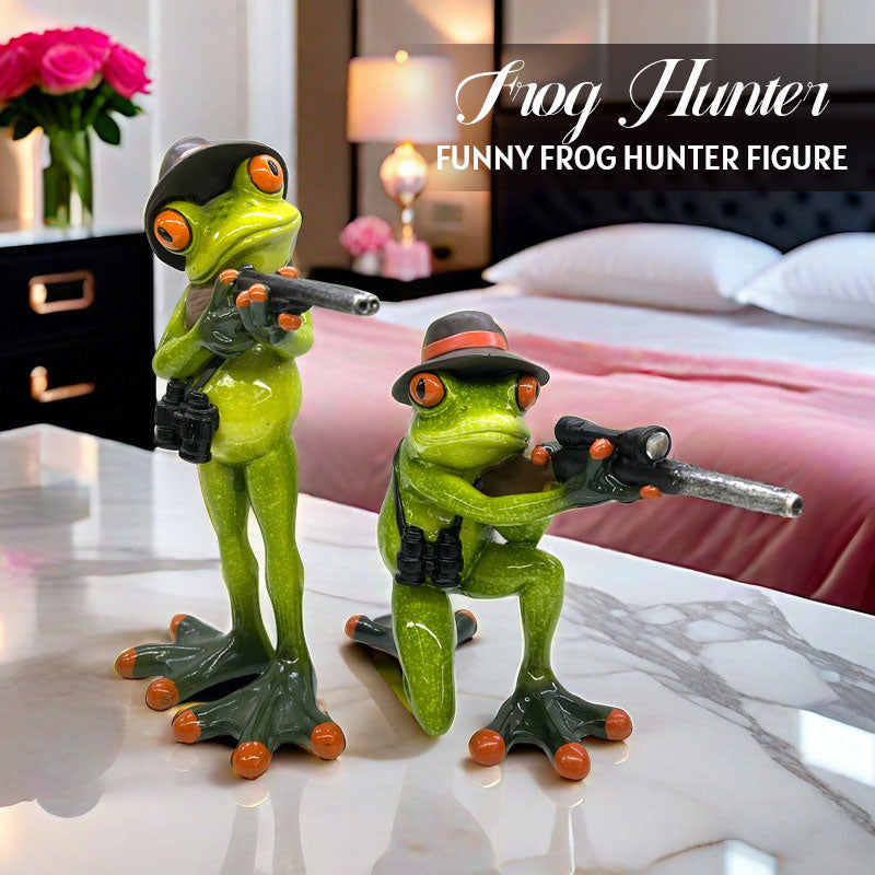 🐸🎯 Kikkerjager – Grappig figuurtje van een kikkerjager