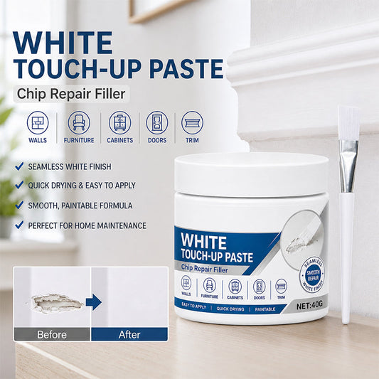 Witte Reparatiepasta – Laat Beschadigingen in een Handomdraai Verdwijnen! ✨🏠