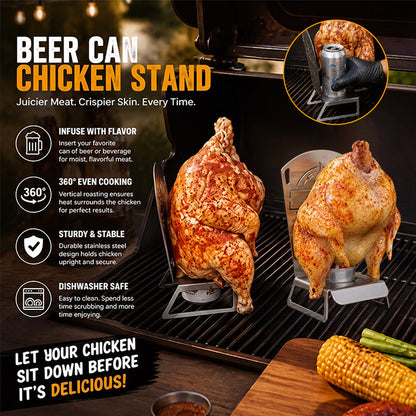 🍗 De Ultieme Bierblik Kiphouder – Sappige Kip & Krokante Huid! 🍺🔥