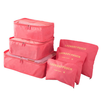 Draagbare inpakblokjes voor bagage - 6 stuks