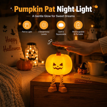 🎃✨ Squishy Pumpkin Night Light (✨Limited Edition 2026)