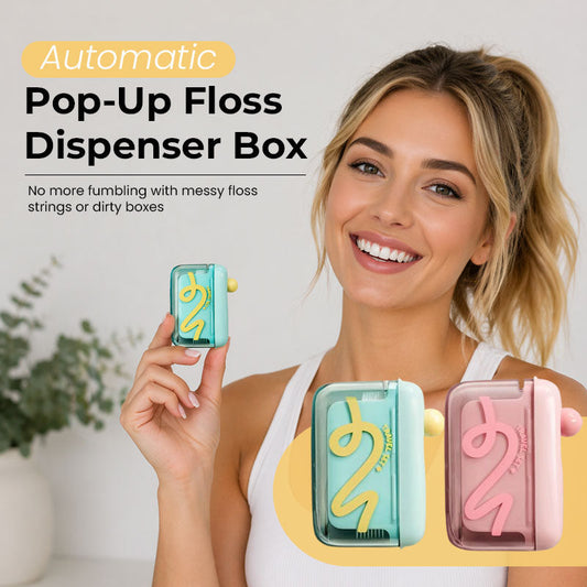 ✨Automatische flosdoos met pop-upmechanisme