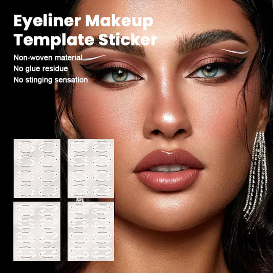 Stickers voor oogschaduw/eyeliner make-up sjabloon