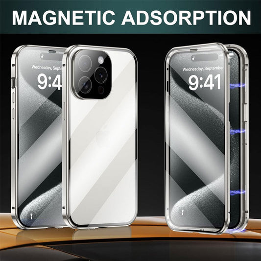 Dubbelzijdig magnetisch anti-kip telefoonhoesje