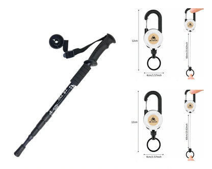 🌄 Aluminium Trekkingstok – Lichtgewicht, Verstelbaar & Comfortabel! 🥾✨