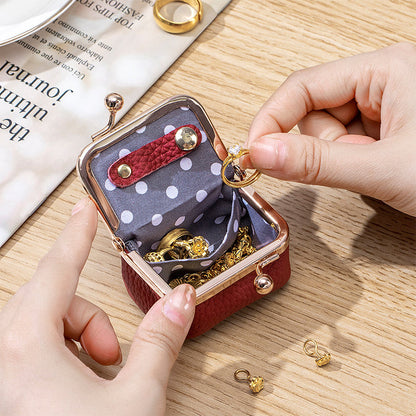 ✨Nieuw binnen✨ Mini sieradendoosje van echt leer