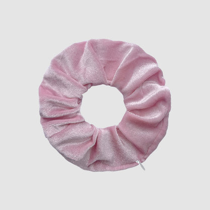 Tie-Dye fluwelen haarelastiekje met rits