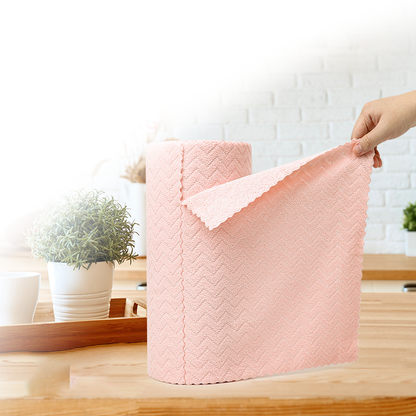 🧼🌀 Microvezel Schoonmaakdoeken Rol