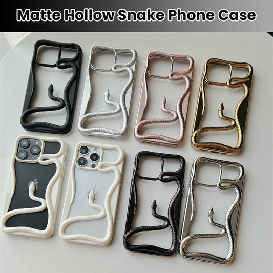 Matte holle slang telefoonhoesje