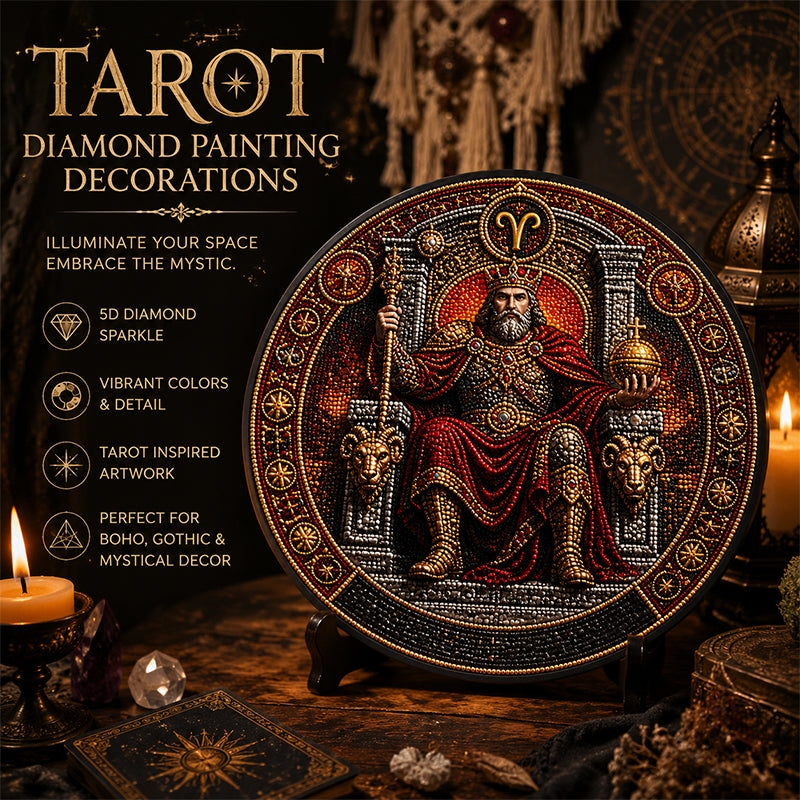 🧘‍♀️ Ontdek je heilige licht: Tarot-diamantkunst met de Grote Arcana 🌘