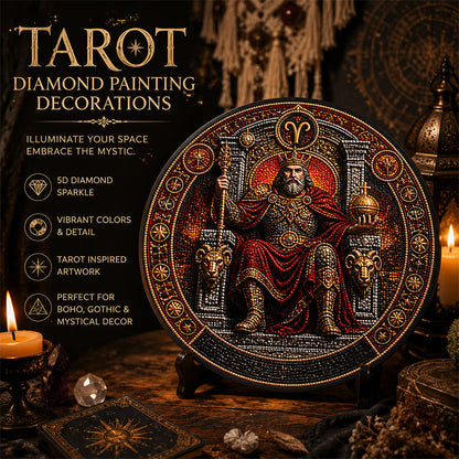 🧘‍♀️ Ontdek je heilige licht: Tarot-diamantkunst met de Grote Arcana 🌘