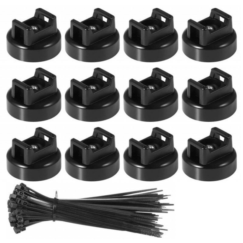 Magnetische kabelbinderhouders