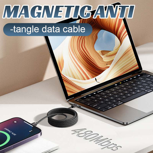 🔋Magnetische anti-knoop datakabel