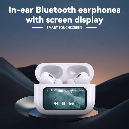In-ear Bluetooth-oortelefoon met schermweergave