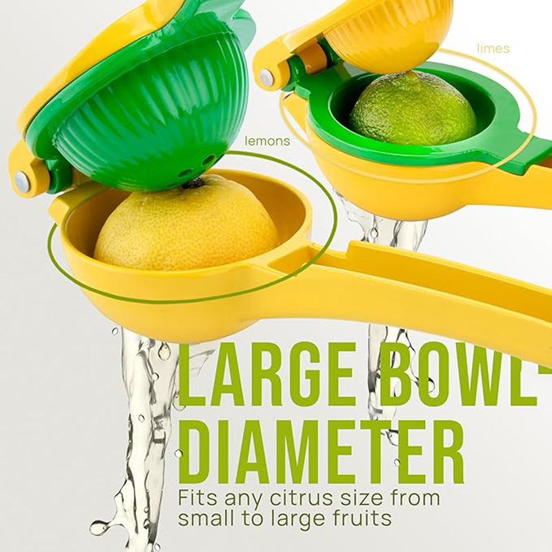 🔥Laatste dag: 50% KORTING🍊 2-in-1 Handmatige Citruspers – Vers Sap Zonder Gedoe! 🍋✨🌿