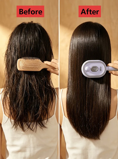 Zeg Vaarwel Tegen Pluizig en Klittend Haar! 💇‍♀️✨⚡ Elektrische luchtkussenborstel