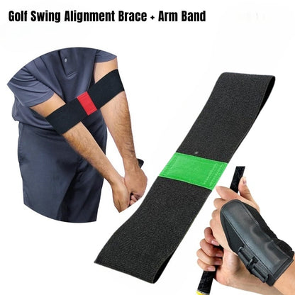 🏌️Golf Handledskorrigeringstränare& Armbandenset