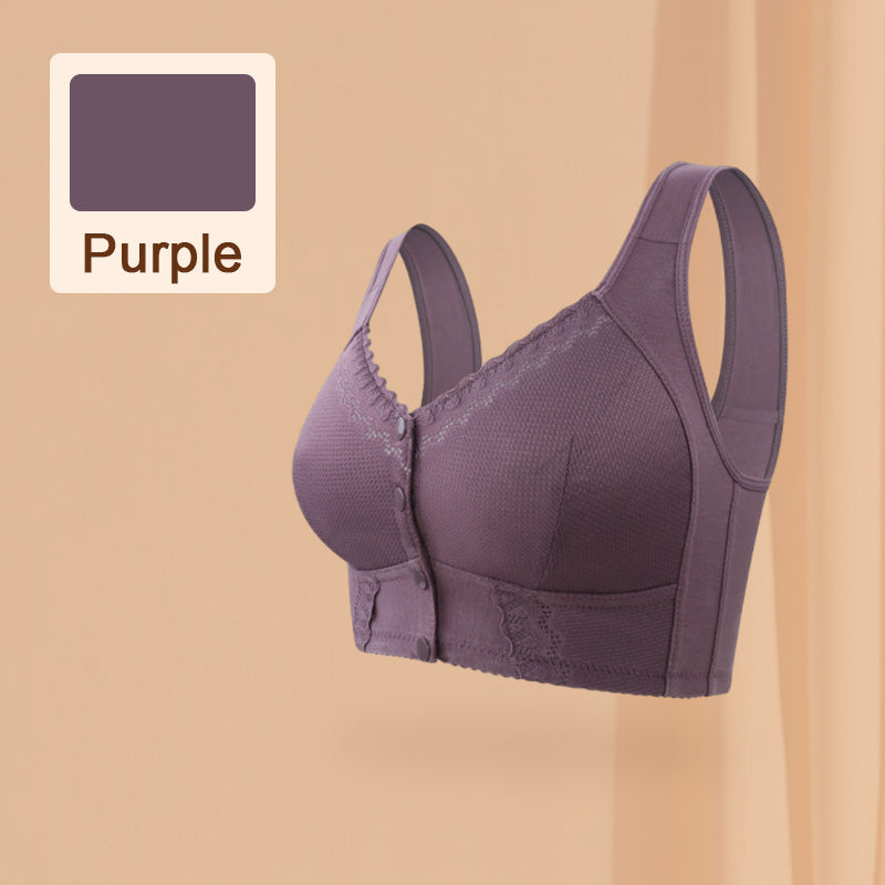 ⏰Wekelijkse speciale aanbieding: 40% korting💟Ademende damesbeha met grote cupmaat en opening aan de voorkant