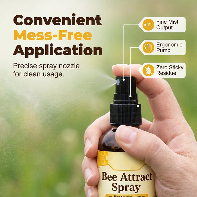 🐝 Natuurlijke Bijenlok Spray – Trek Zwermen Veilig naar Je Bijenkorf! 🌼🍯