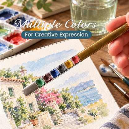 🎨👜 Draagbare Penselen & Verfset – Creatief op Elke Plek!