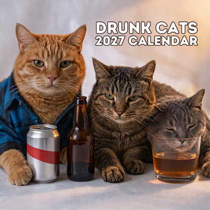 🍺🐱Kalender ‘Drunk Cats 2027’