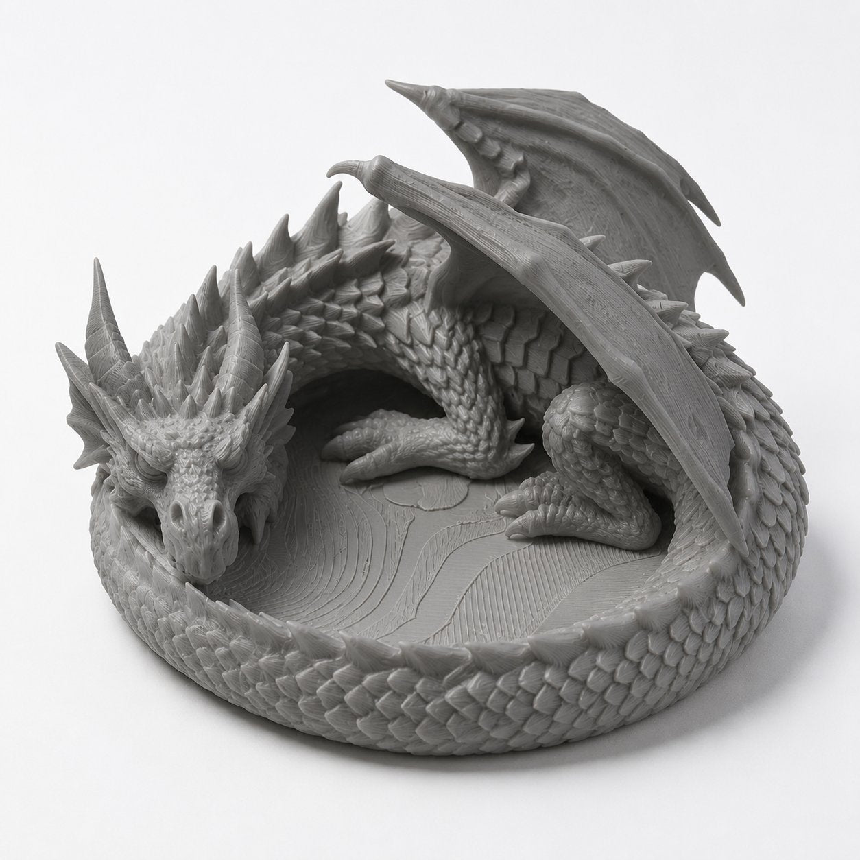 🐉Dragon Guardian 3D-geprinte opbergbak – De schat van de draak!