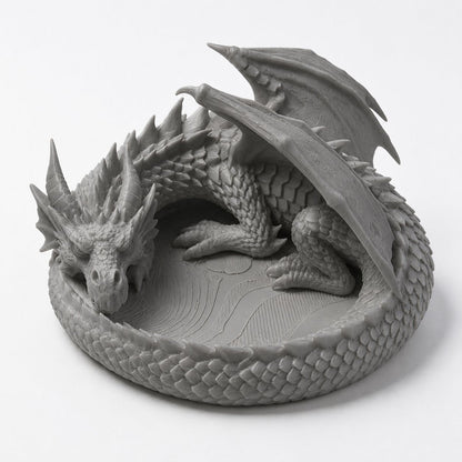 🐉Dragon Guardian 3D-geprinte opbergbak – De schat van de draak!