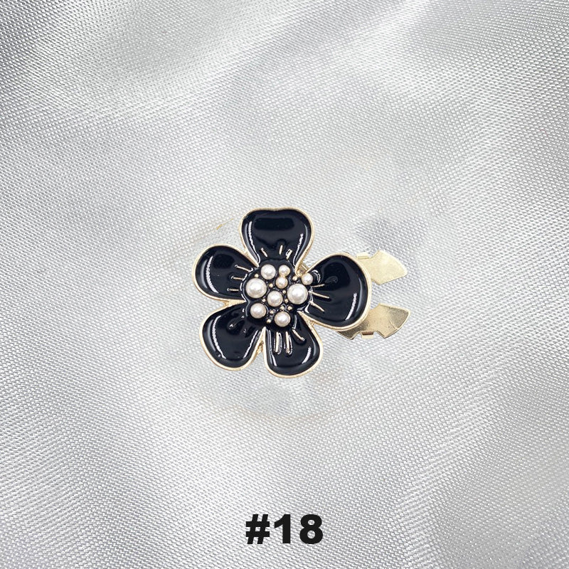 Gebloemde diamanten mouwknopen