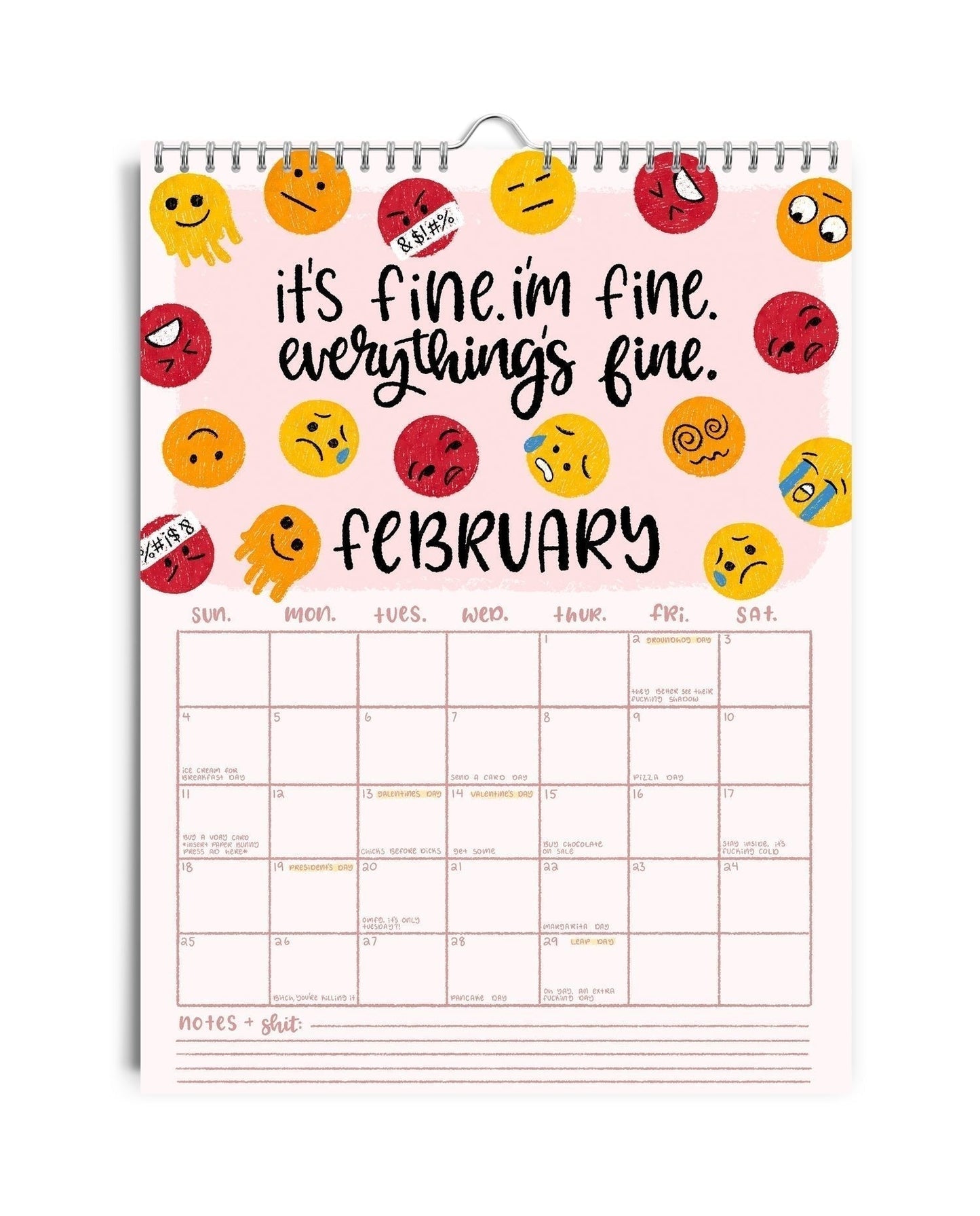DAAR GAAN WE VERDOMME WEER 2025 KALENDER