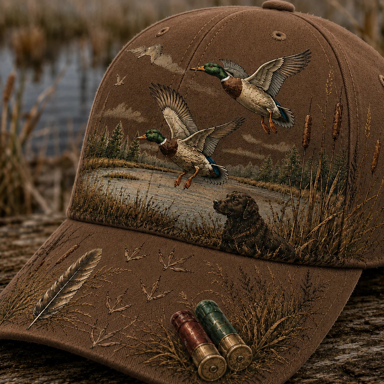 💥SPECIALE AANBIEDING 50% KORTING -🦆 WILD & READY-HOED VOOR DE EENDENJACHT - 100% KATOEN