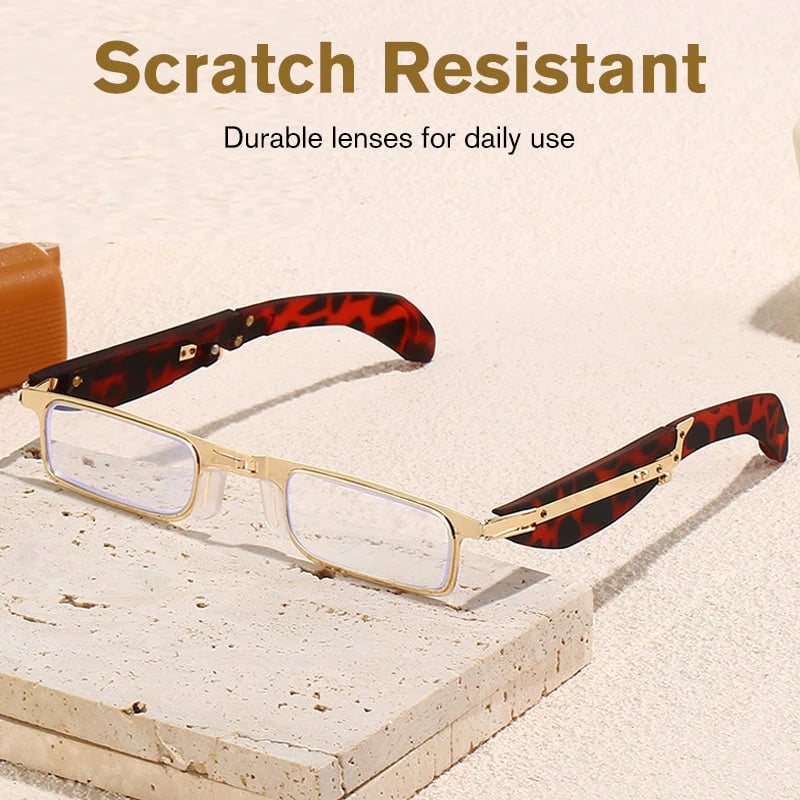 ⏰Wekelijkse speciale aanbieding: 47% korting👓Opvouwbare leesbril met blauwlichtfilter en etui
