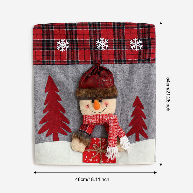 🎅Kerststoel Decoratieset🎄