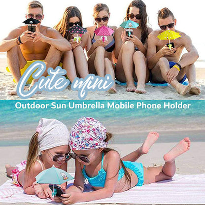 😎Telefoonparaplu met zuignap☂️