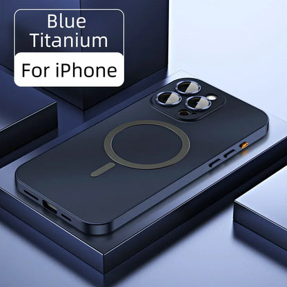📱Magnetische aluminium metalen beschermhoes voor iPhone