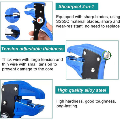 2-in-1 kabelstripper